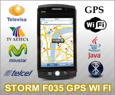 TV STORM F035 GPS WI FI