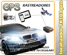 Rastreador GPS con paro